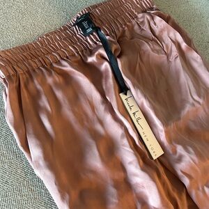 Silky Pink Jogger Pants